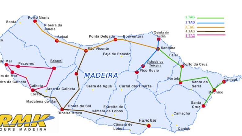 Madeira Mietwagenrundreise Quintas